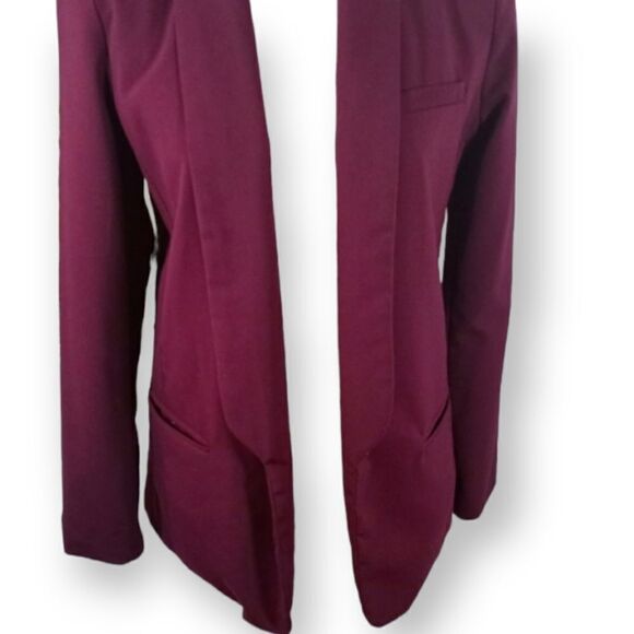 FOREVER 21 PLUM BLAZER SZ.S EUC - Picture 4 of 7